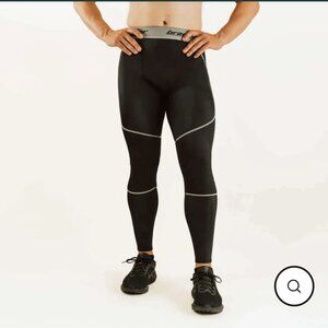 Bracelayer KX2 Full Length Knee Stabilization Compression Pants Mens XXL Black